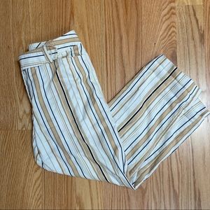 Ann Taylor Loft striped pants